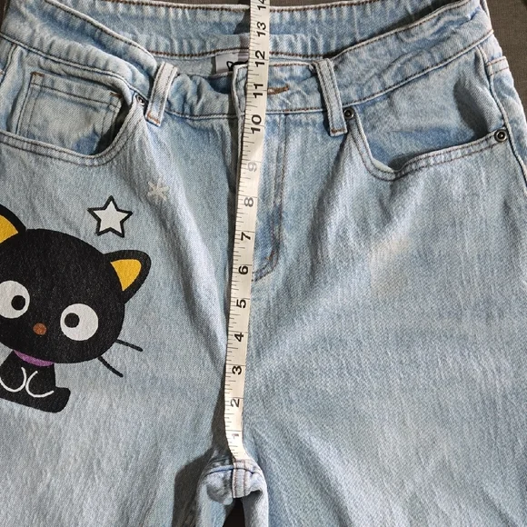 Sanrio Light Blue Jeans with Chococat and Purple Moon.. - Picture 14 of 16